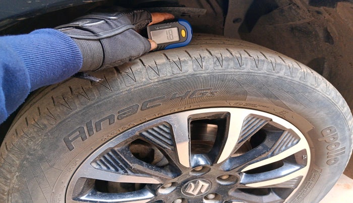 2021 Maruti Vitara Brezza ZXI PLUS AT SHVS, Petrol, Automatic, 60,792 km, tyre