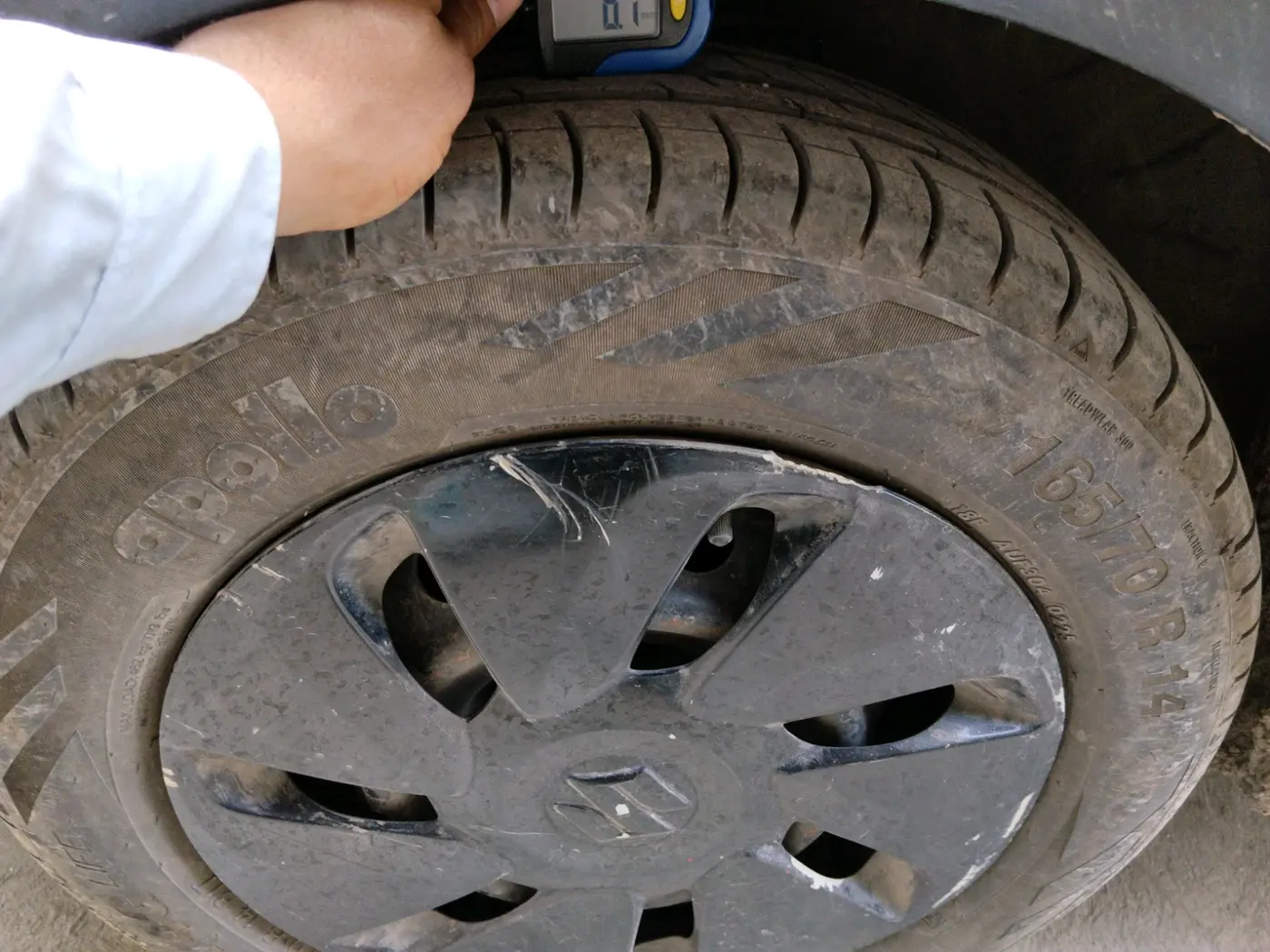 2018 Maruti Celerio X VXI, CNG, Manual, 1,37,459 km, tyre