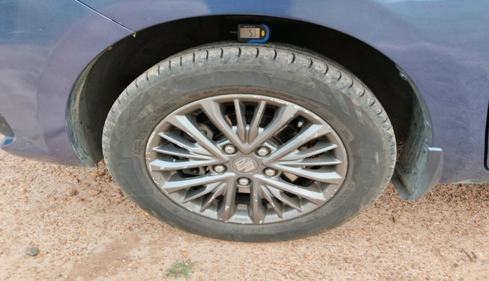 2019 Maruti Ertiga ZXI+ SHVS, Petrol, Manual, 64,650 km, tyre