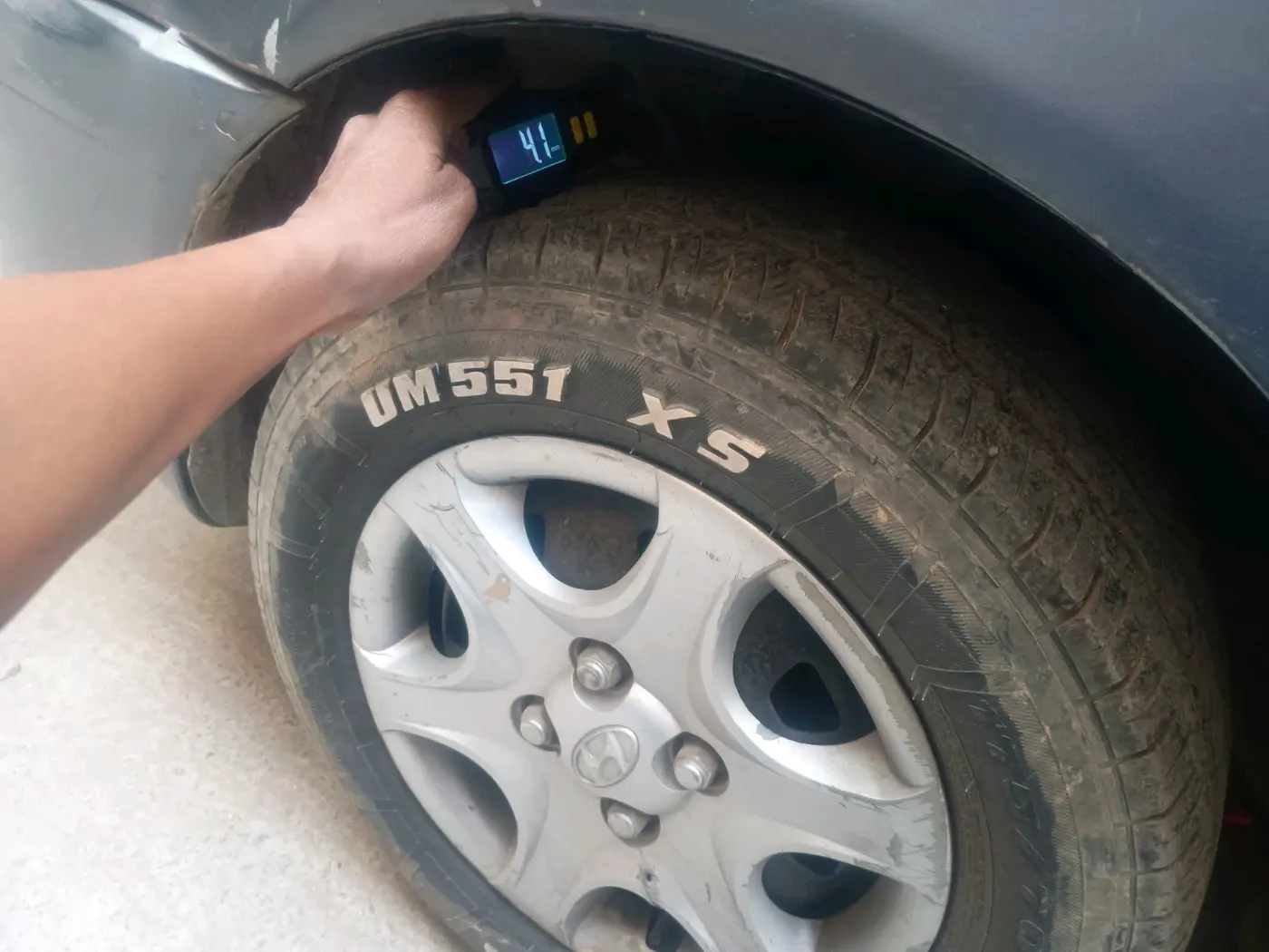 2011 Hyundai Accent GLE, Petrol, Manual, 88,578 km, tyre
