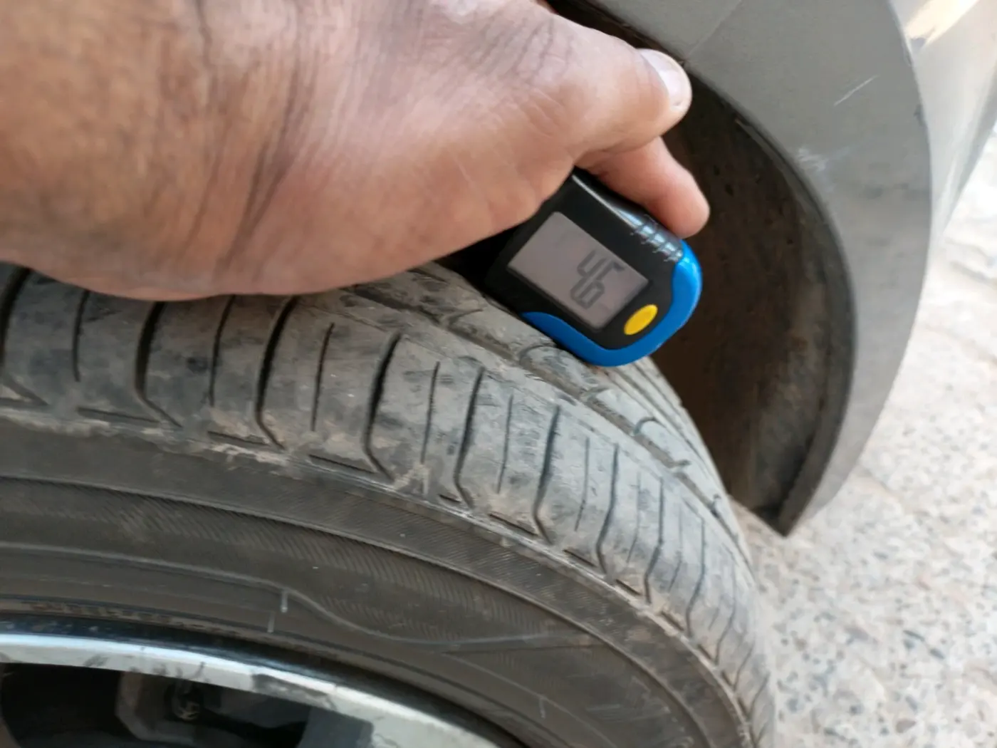 2022 Tata TIGOR XZ PLUS CNG, CNG, Manual, 50,094 km, tyre