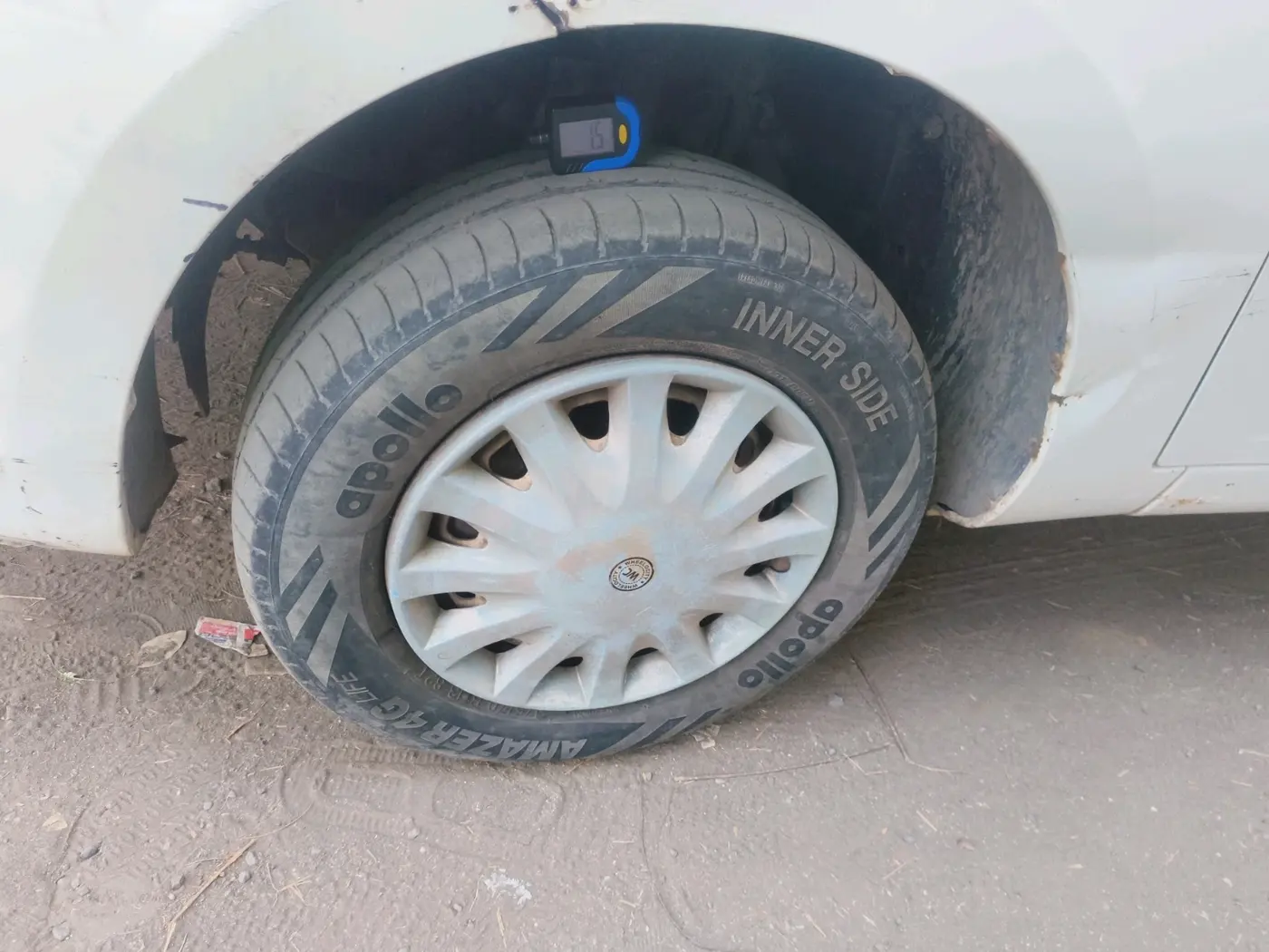 2012 Tata Indica Vista LS TDI, Diesel, Manual, 97,332 km, tyre