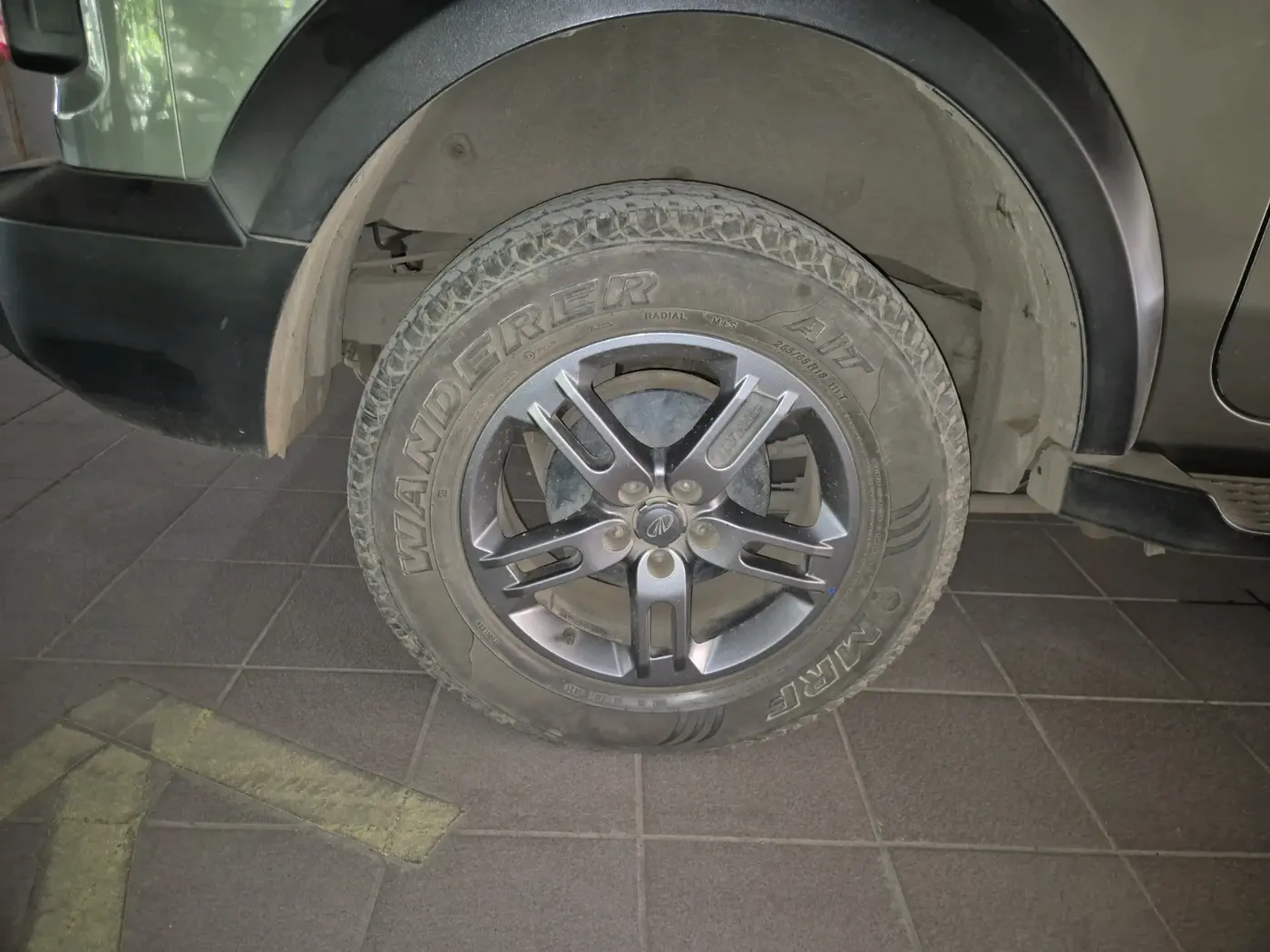 2021 Mahindra Thar LX  P 4WD AT CONVERTIBLE, Petrol, Automatic, 35,066 km, tyre