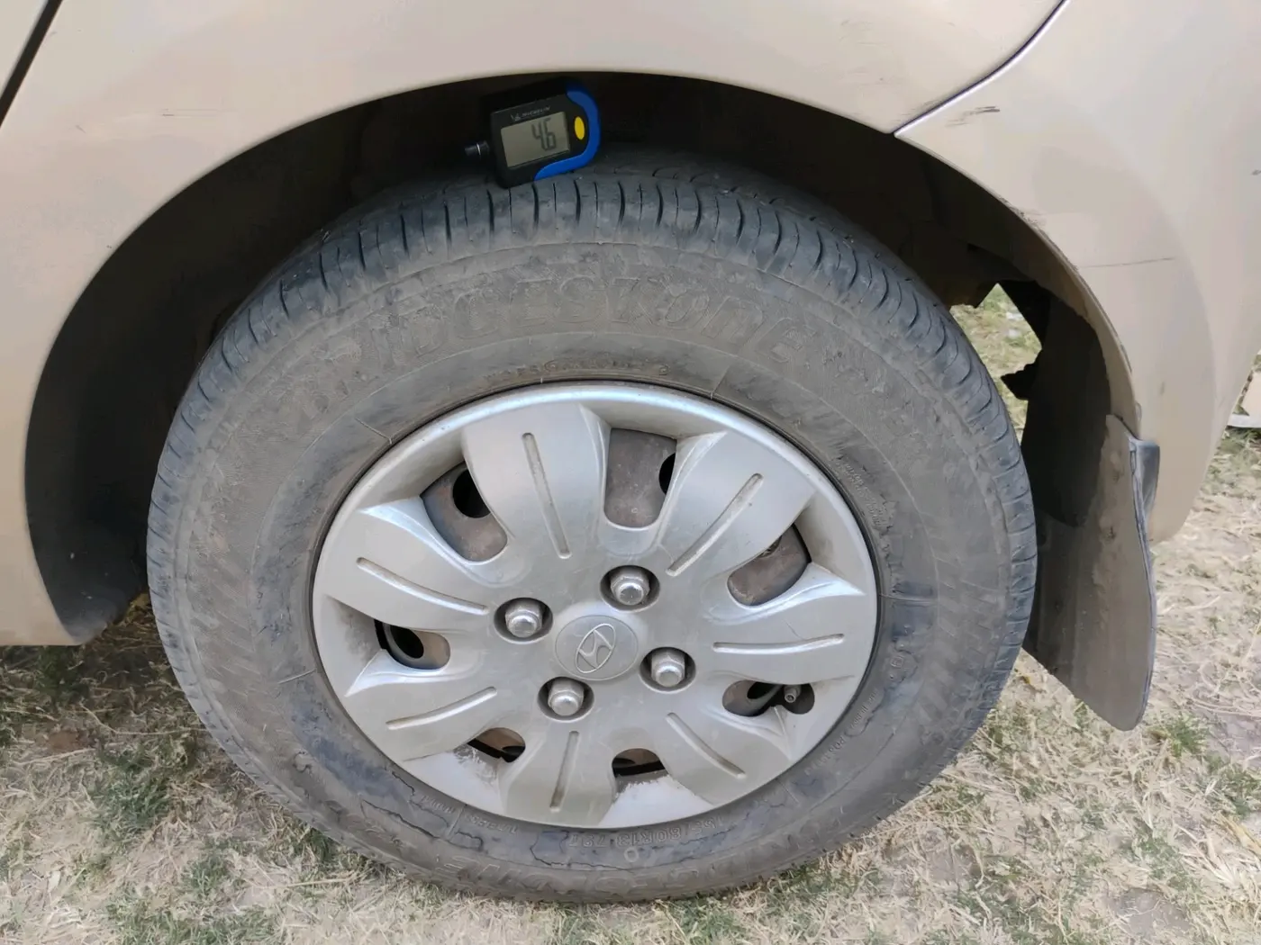 2010 Hyundai i10 MAGNA 1.2, Petrol, Manual, 95,430 km, tyre