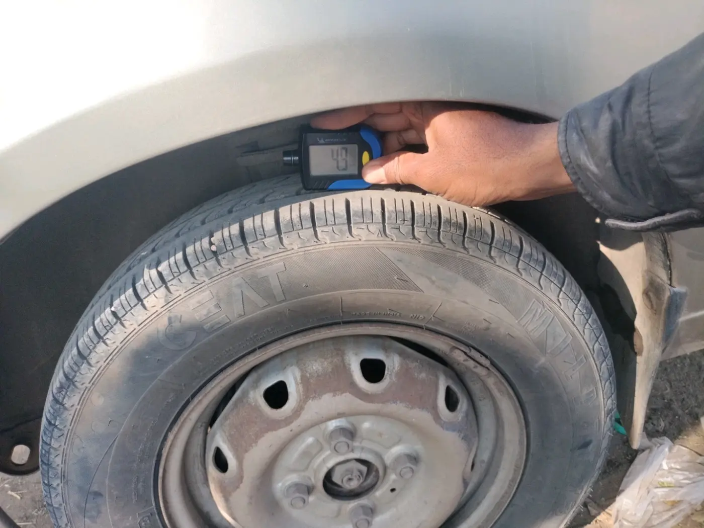 2009 Maruti Alto LXI, Petrol, Manual, 59,087 km, tyre