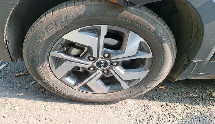 2023 KIA SONET HTX 1.0 TURBO PETROL IMT, Petrol, Manual, 1,873 km, tyre