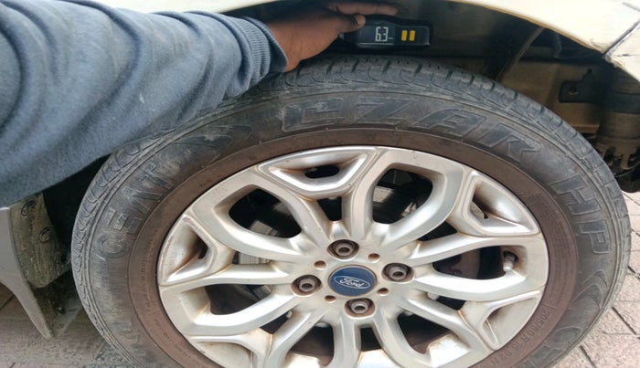 2015 Ford Ecosport TITANIUM 1.5L DIESEL, Diesel, Manual, 1,38,620 km, tyre