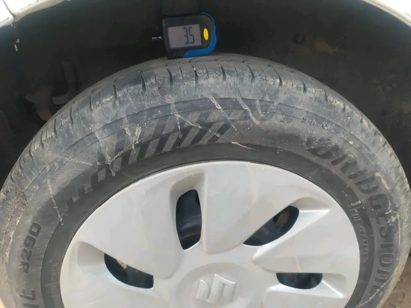 2017 Maruti Celerio VXI AMT, Petrol, Automatic, 80,564 km, tyre