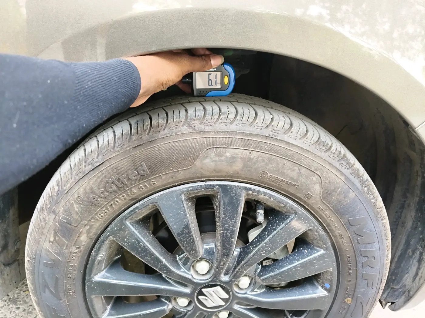 2025 Maruti New Wagon-R ZXI PLUS 1.2, Petrol, Manual, 3,870 km, tyre