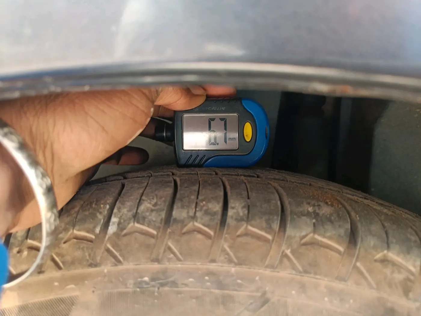 2018 Maruti Ertiga VXI CNG, CNG, Manual, 75,837 km, tyre