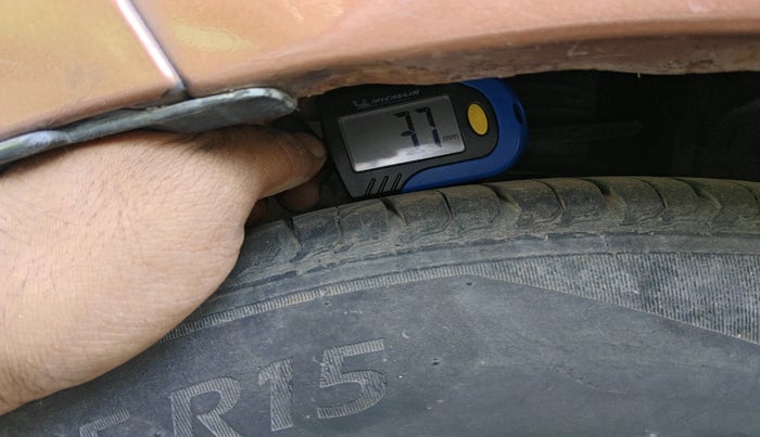 2018 Tata TIGOR XZ (O) PETROL, CNG, Manual, 87,063 km, tyre