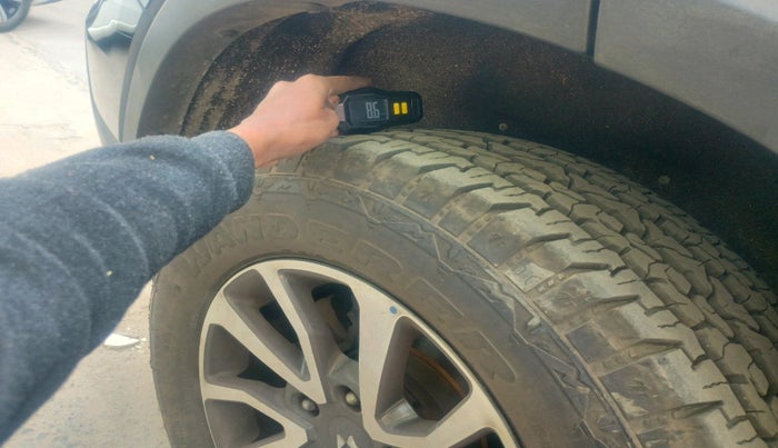 2022 Mahindra SCORPIO-N Z8 PETROL AT 7 STR, Petrol, Automatic, 1,07,355 km, tyre