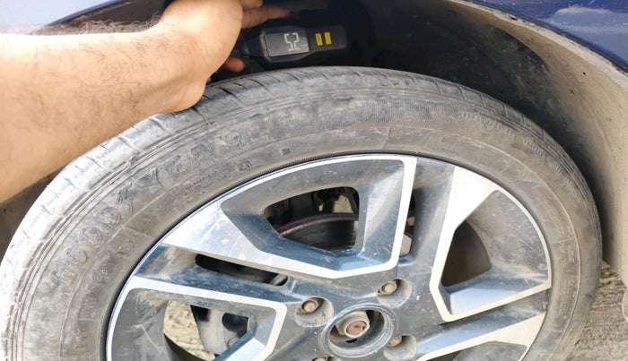 2018 Tata TIGOR XZ PLUS PETROL, Petrol, Manual, 1,63,053 km, tyre