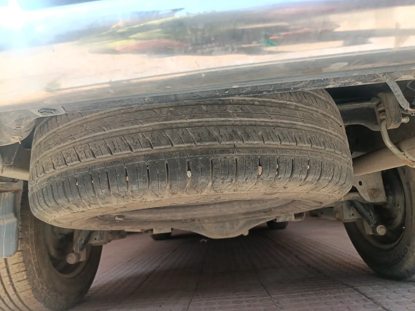 2018 Mahindra Scorpio S7, Diesel, Manual, 1,17,742 km, tyre