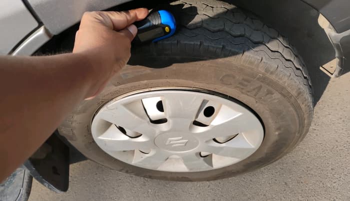 2023 Maruti Eeco 5 STR AC CNG, CNG, Manual, 55,555 km, tyre