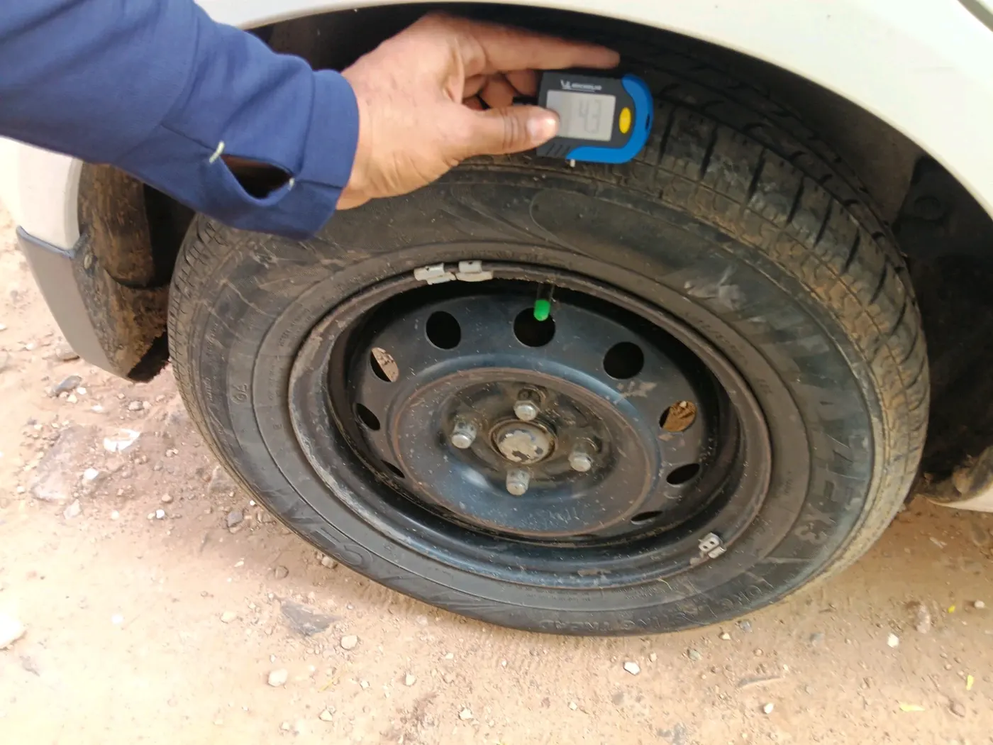 2016 Maruti Ritz LDI, Diesel, Manual, 1,95,793 km, tyre