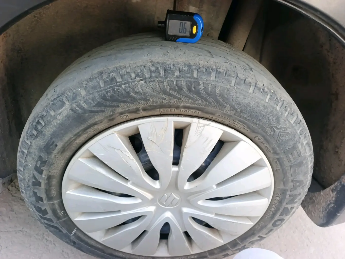2017 Maruti S Cross DELTA 1.3, Diesel, Manual, 87,715 km, tyre