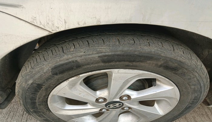 2018 Hyundai Xcent SX 1.2 CRDI, Diesel, Manual, 1,24,539 km, tyre