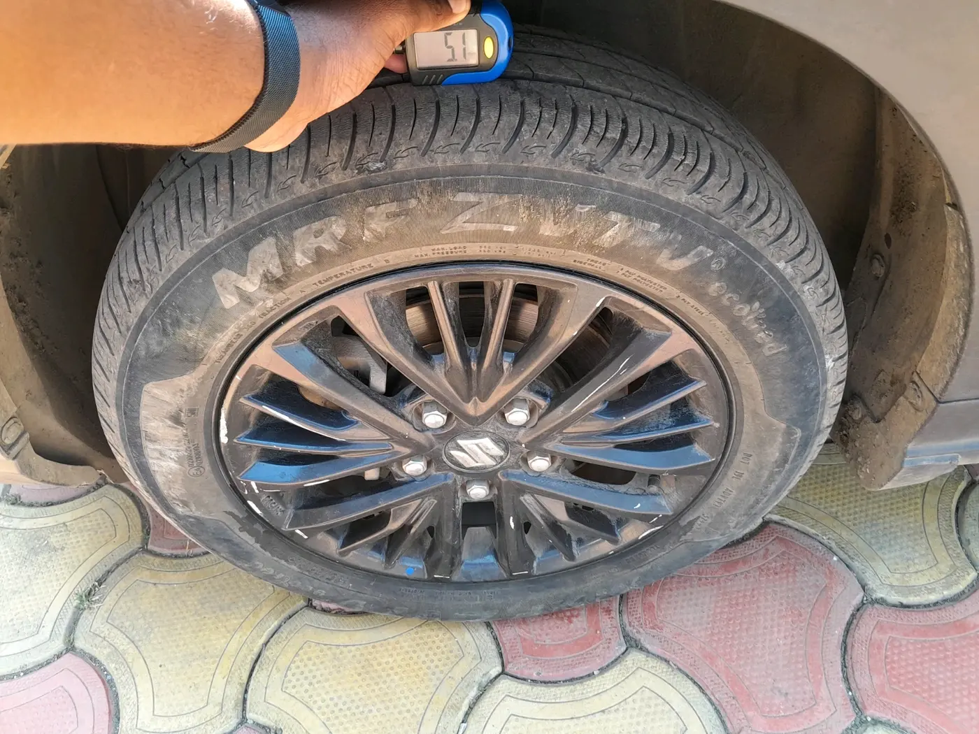 2020 Maruti XL6 ZETA MT, Petrol, Manual, 49,242 km, tyre