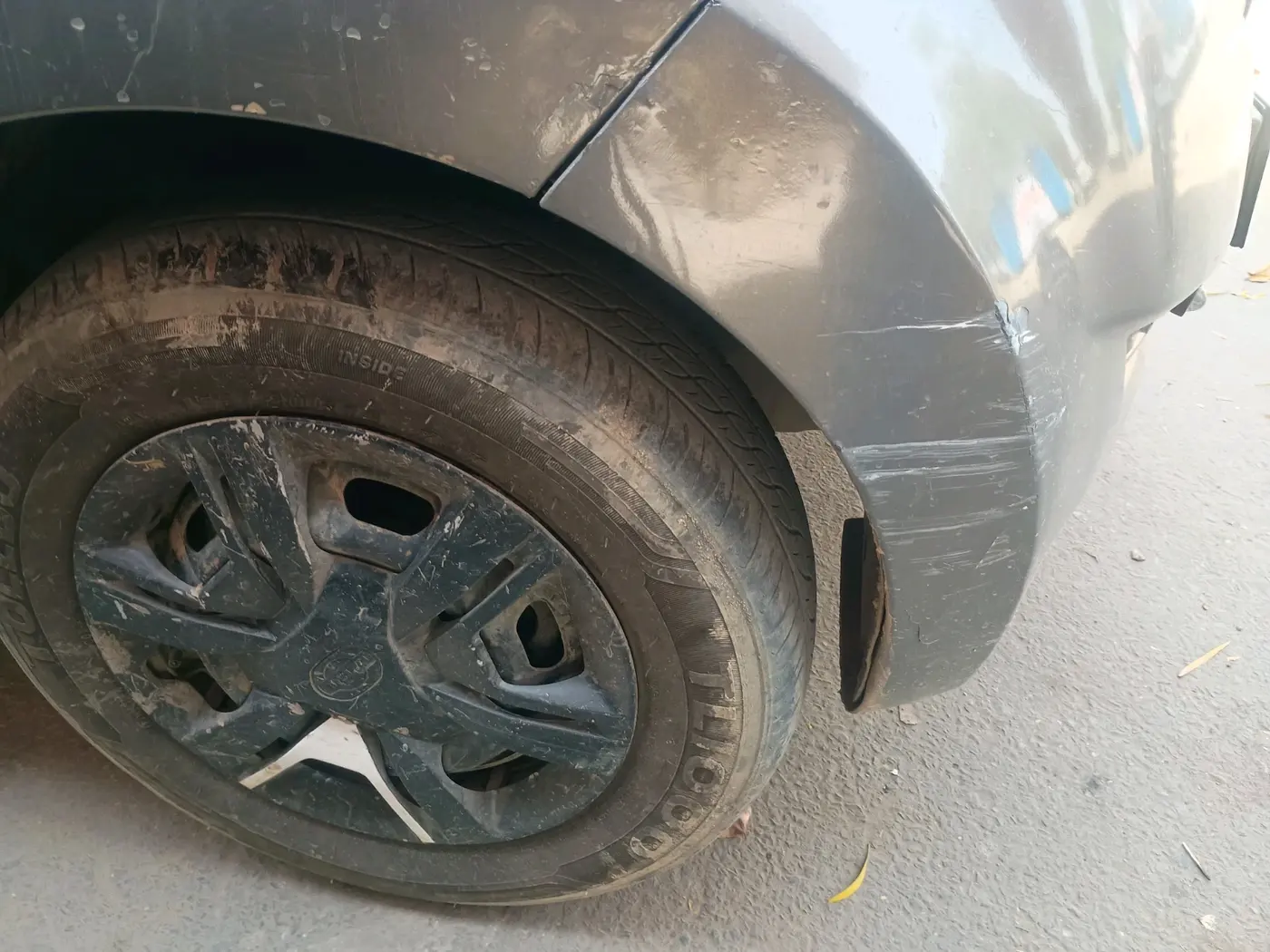2018 Datsun Redi Go T (O), Petrol, Manual, 35,714 km, tyre