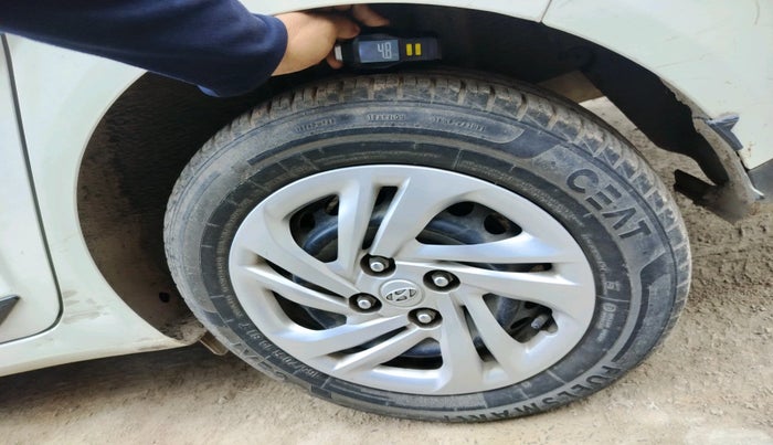 2022 Hyundai AURA S 1.2 CNG, CNG, Manual, 22,361 km, tyre