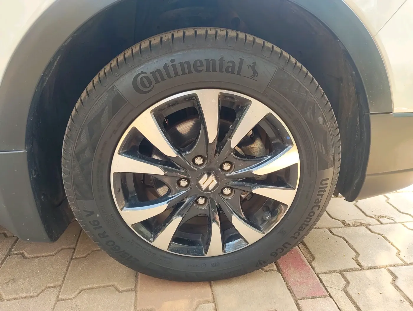 2022 Maruti S Cross ZETA AT 1.5, Petrol, Automatic, 58,984 km, tyre