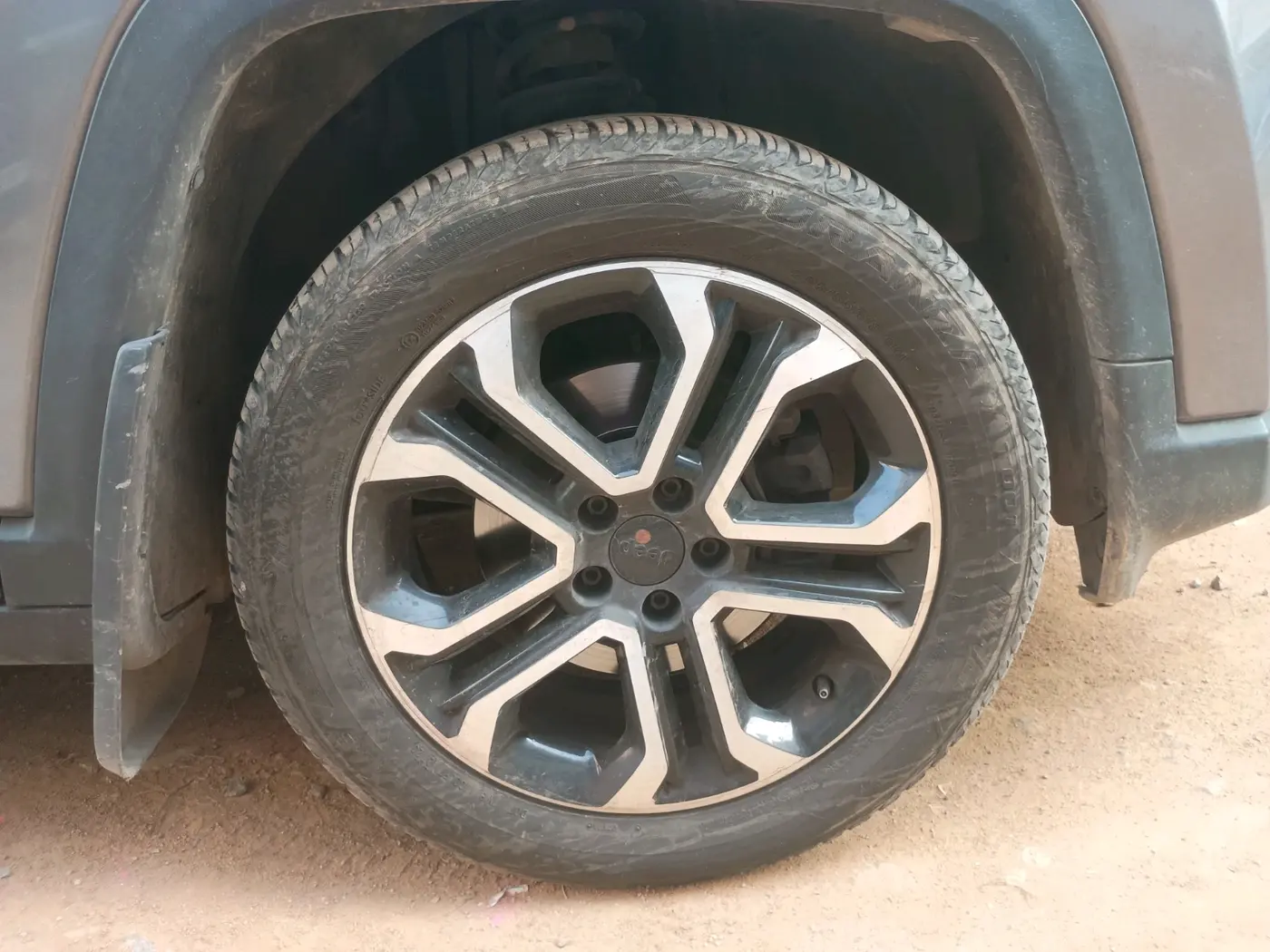 2020 Jeep Compass LIMITED PLUS PETROL AT, Petrol, Automatic, 81,230 km, tyre