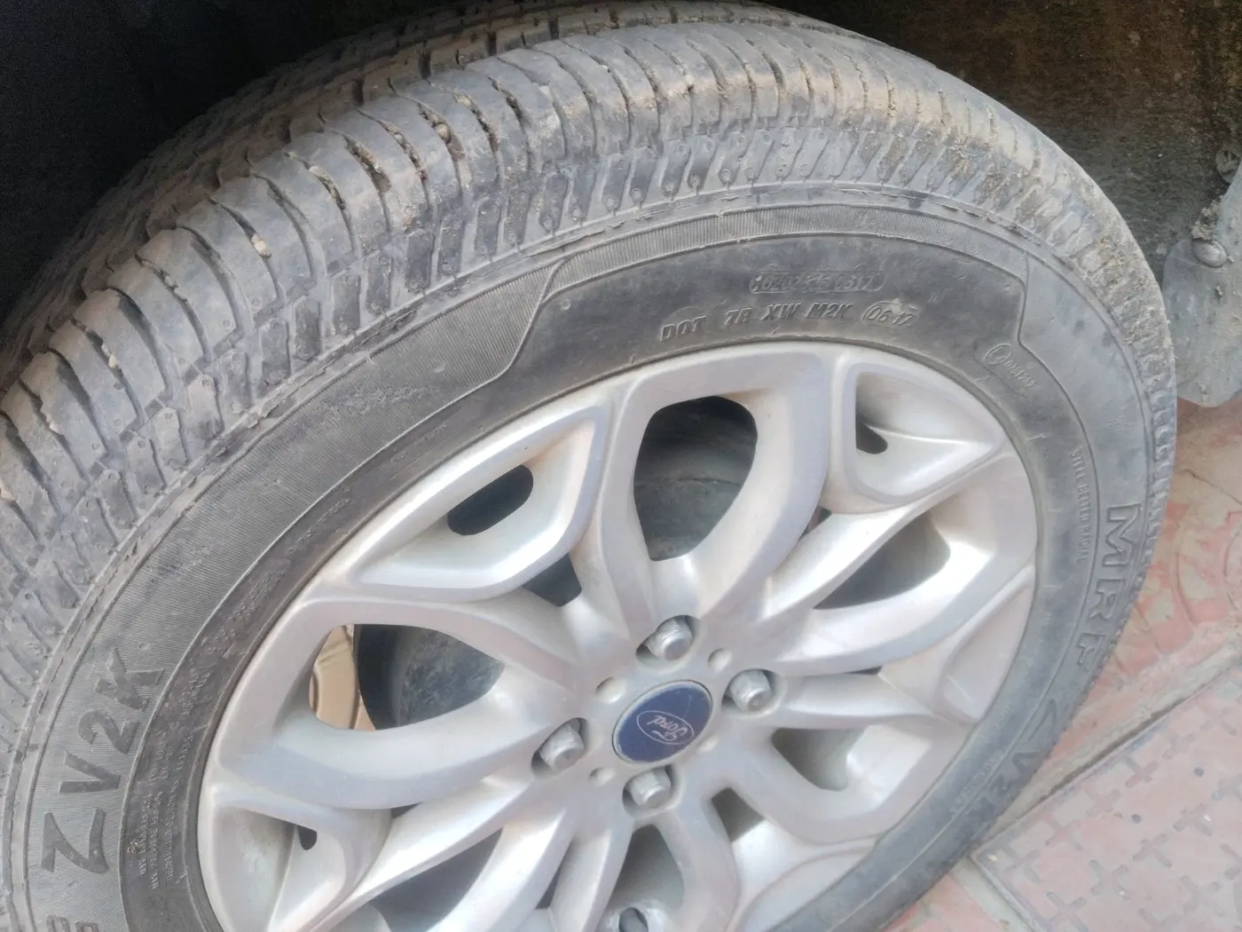 2017 Ford Ecosport TITANIUM+ 1.5L DIESEL, Diesel, Manual, 85,934 km, tyre