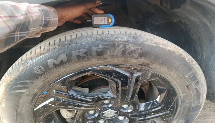 2024 Maruti BREZZA ZXI SMART HYBRID , Petrol, Manual, 33,933 km, tyre