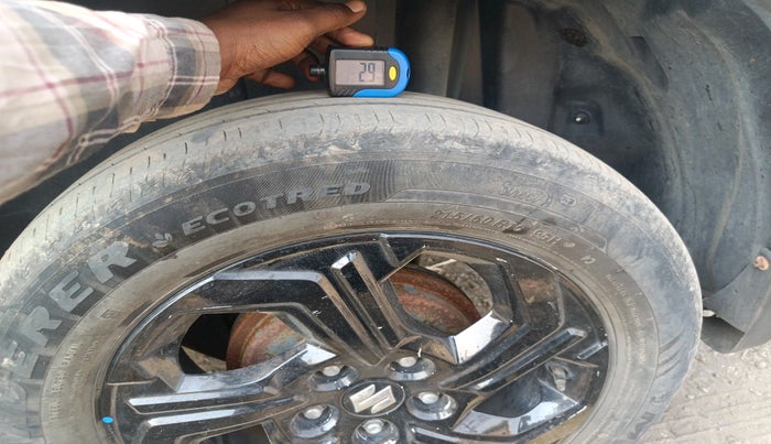 2024 Maruti BREZZA ZXI SMART HYBRID , Petrol, Manual, 33,933 km, tyre