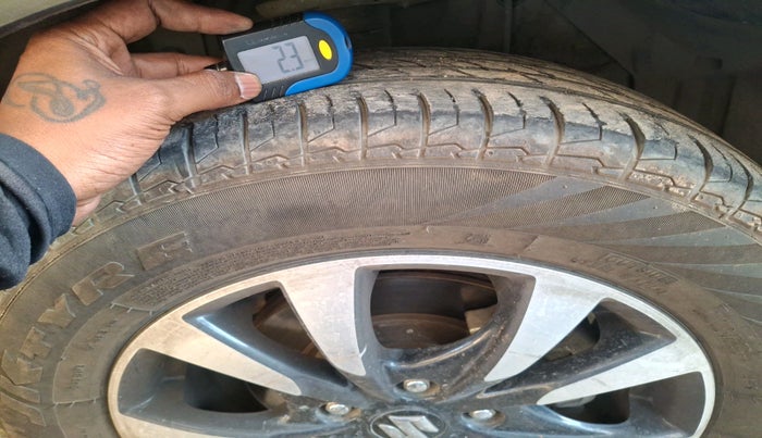 2020 Maruti S Cross ZETA 1.5, Petrol, Manual, 1,15,266 km, tyre