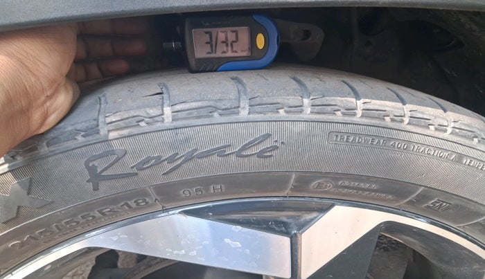 2024 Hyundai ALCAZAR 1.5 SIGNATURE (O) AT 7STR, Diesel, Automatic, 55,892 km, tyre