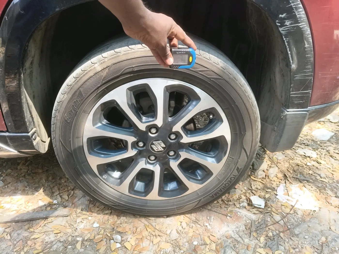 2022 Maruti Grand Vitara ALPHA PLUS HYBRID ECVT, Hybrid, Automatic, 1,39,000 km, tyre
