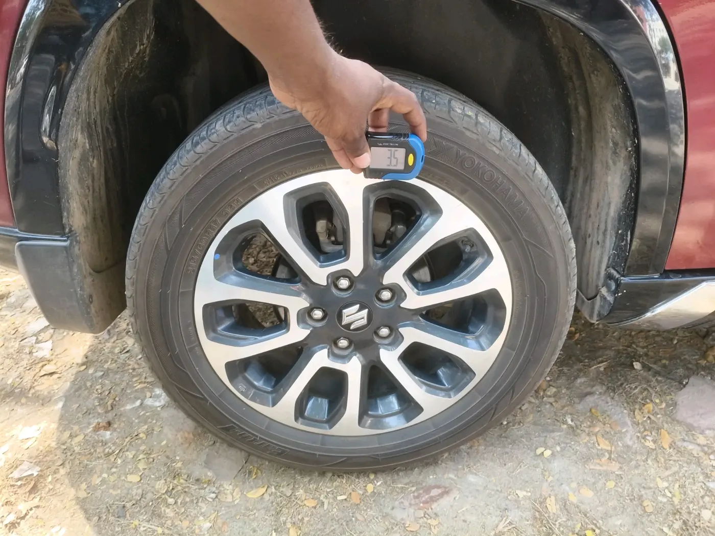 2022 Maruti Grand Vitara ALPHA PLUS HYBRID ECVT, Hybrid, Automatic, 1,39,000 km, tyre