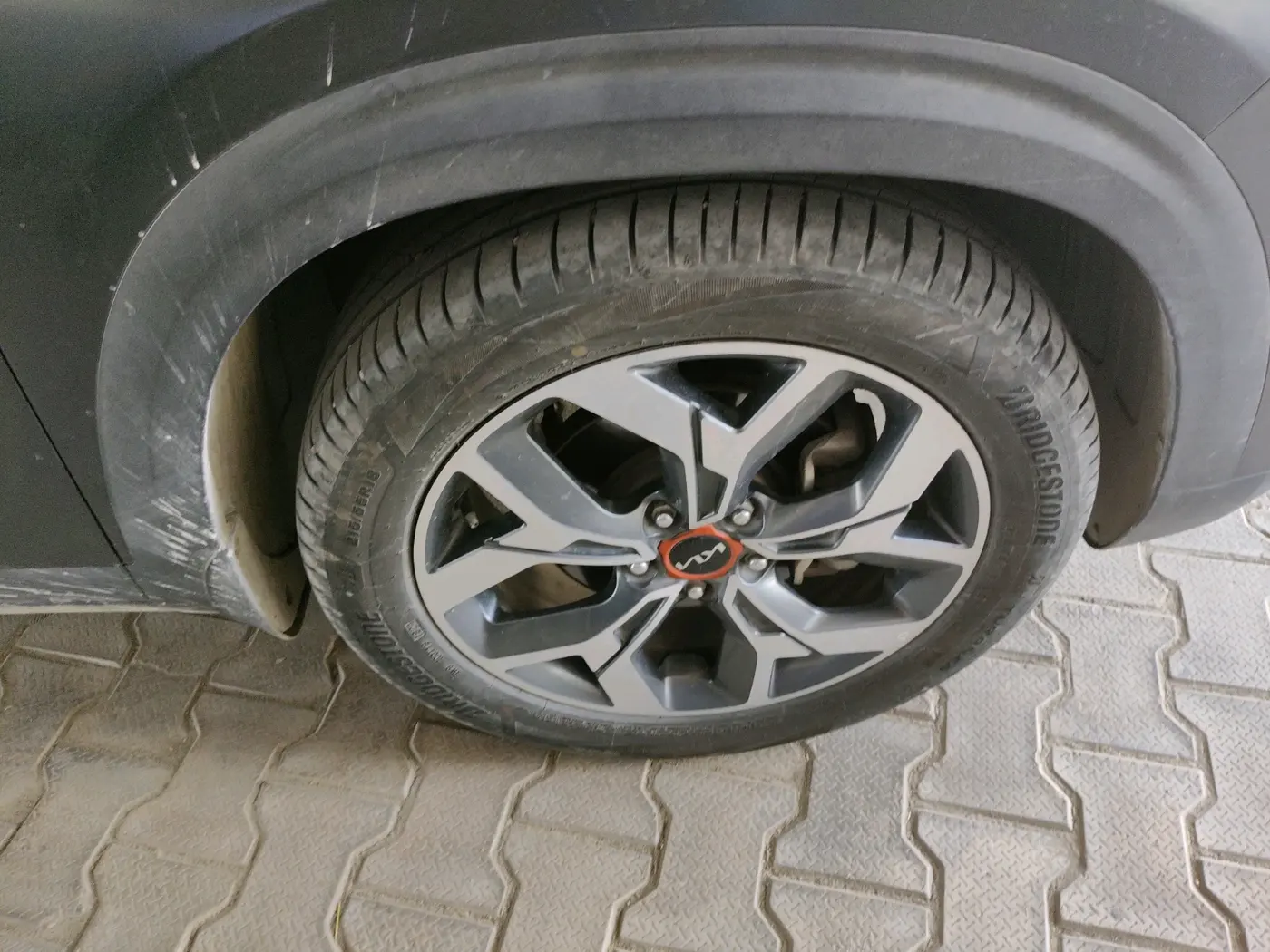 2022 KIA SELTOS X LINE 1.5 DIESEL AT, Diesel, Automatic, 70,957 km, tyre
