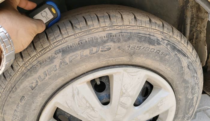 2008 Maruti Swift Dzire VXI 1.3, CNG, Manual, 1,14,831 km, tyre