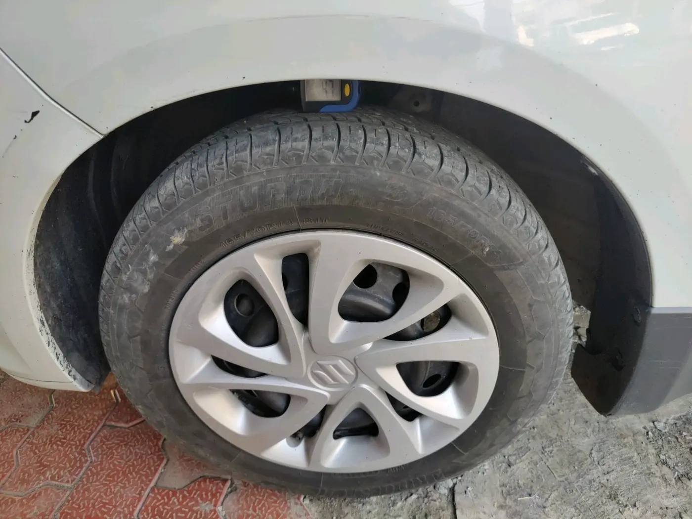 2022 Maruti Celerio VXI CNG, CNG, Manual, 75,567 km, tyre