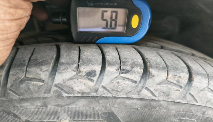 2023 Tata TIGOR XZ PLUS CNG, CNG, Manual, 54,917 km, tyre