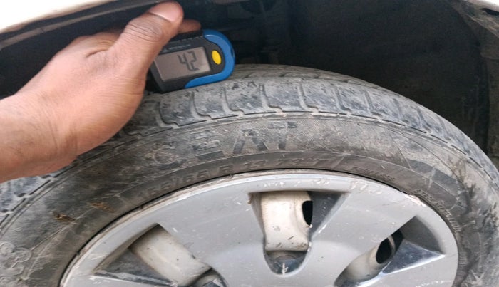 2014 Maruti Alto K10 LXI CNG, CNG, Manual, 78,765 km, tyre