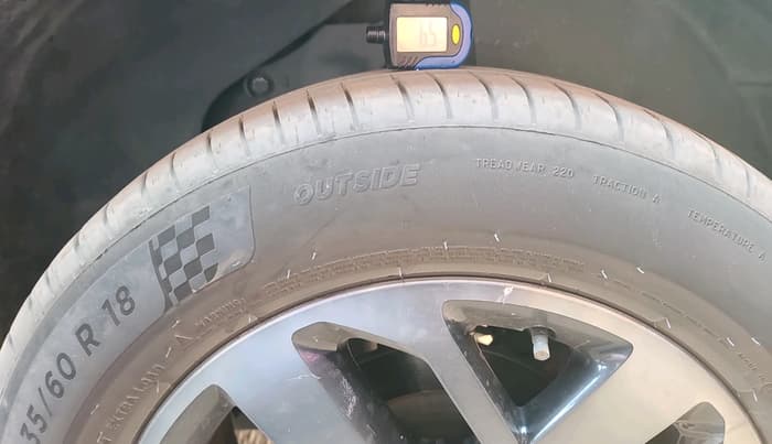 2023 Tata Harrier XZA + O 2.0L RED DARK EDITION 5 STR, Diesel, Automatic, 1,04,490 km, tyre