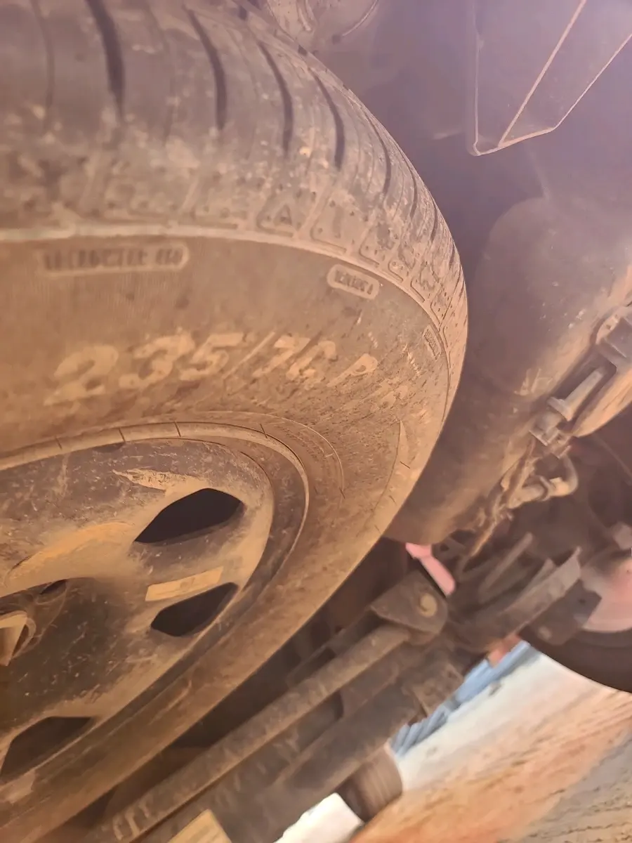 2023 Tata Harrier XZA + O 2.0L RED DARK EDITION 5 STR, Diesel, Automatic, 1,04,490 km, tyre