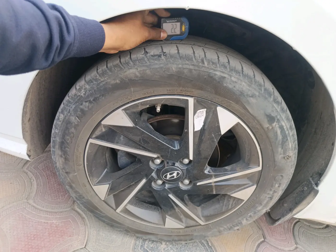 2020 Hyundai Verna SX (O)1.5 VTVT, Petrol, Manual, 60,527 km, tyre
