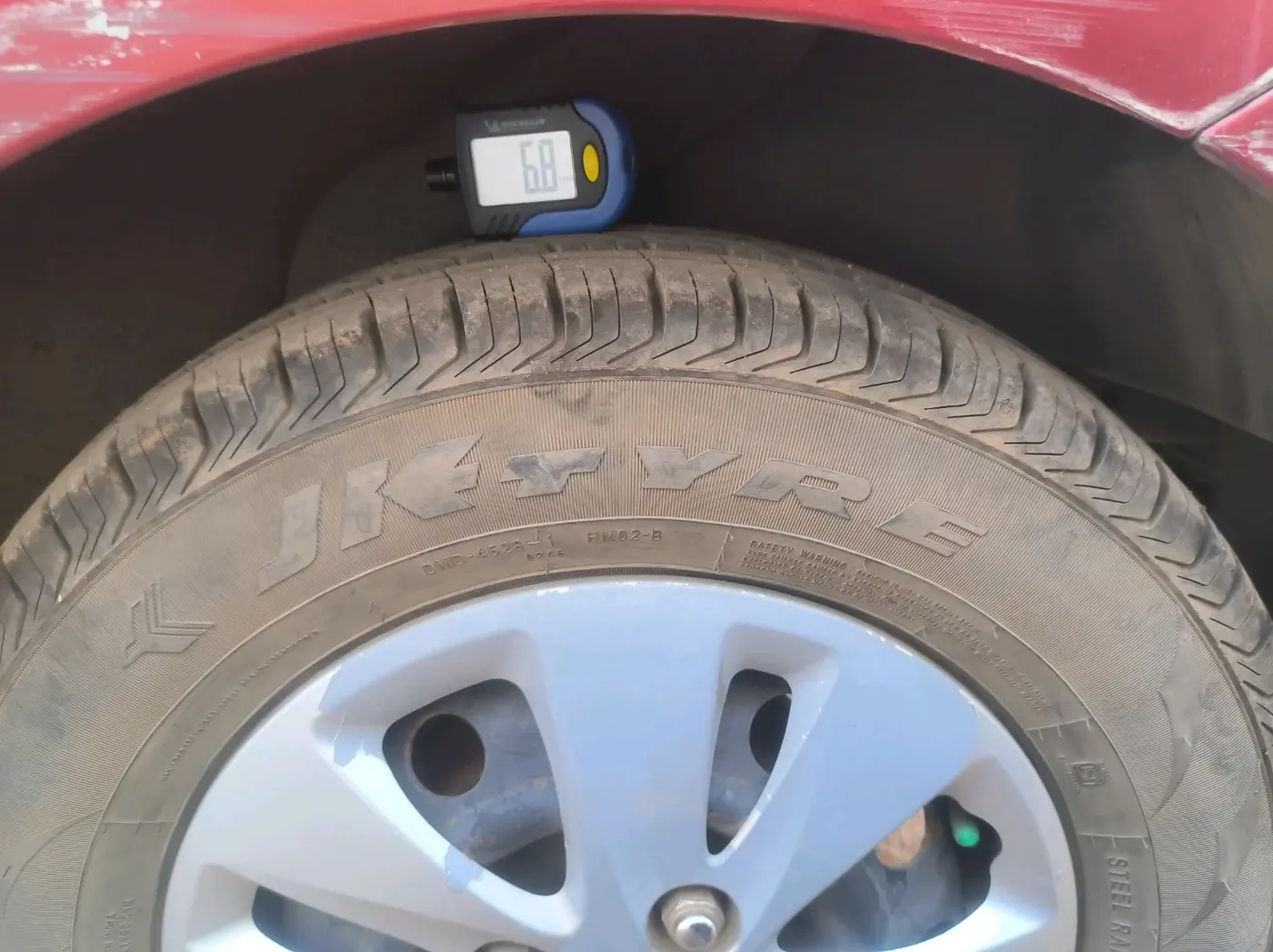 2012 Hyundai i10 MAGNA 1.1, Petrol, Manual, 36,029 km, tyre