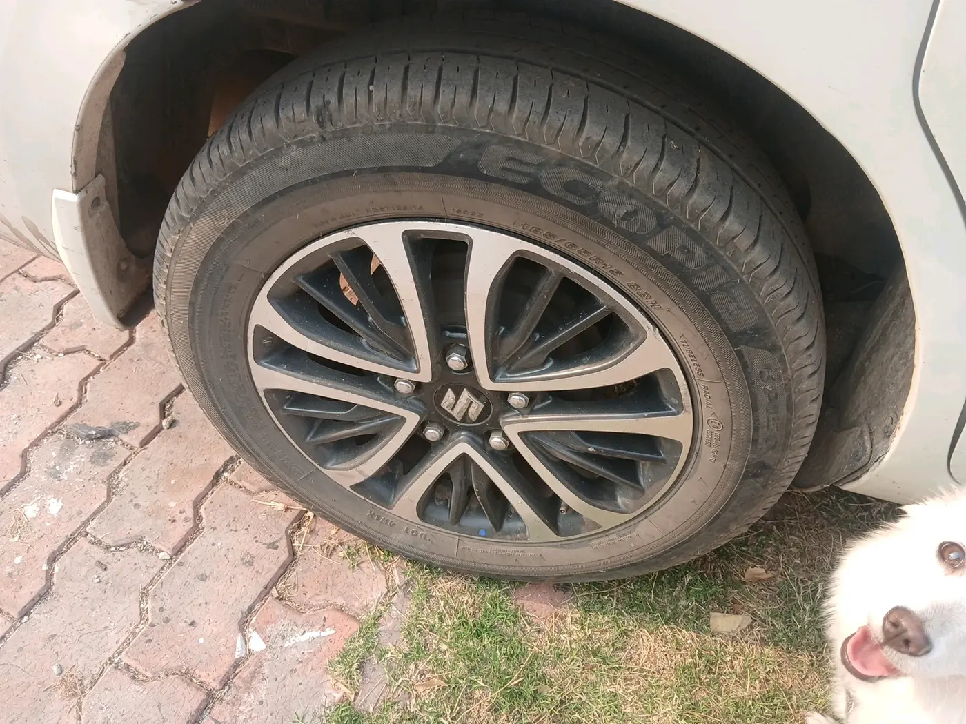 2024 Maruti Ertiga ZXI (O) CNG, CNG, Manual, 1,16,681 km, tyre