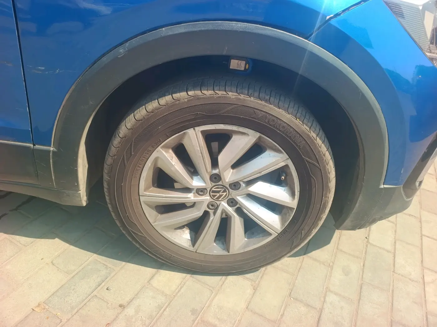 2022 Volkswagen TAIGUN HIGHLINE 1.0 TSI AT, Petrol, Automatic, 68,500 km, tyre