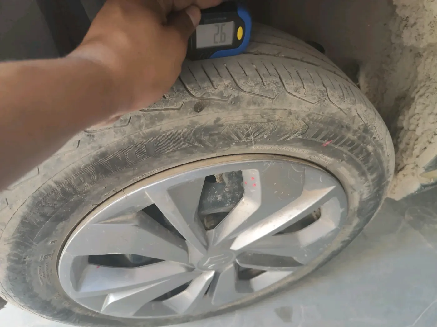 2023 Maruti FRONX SIGMA CNG 1.2 MT, CNG, Manual, 35,019 km, tyre