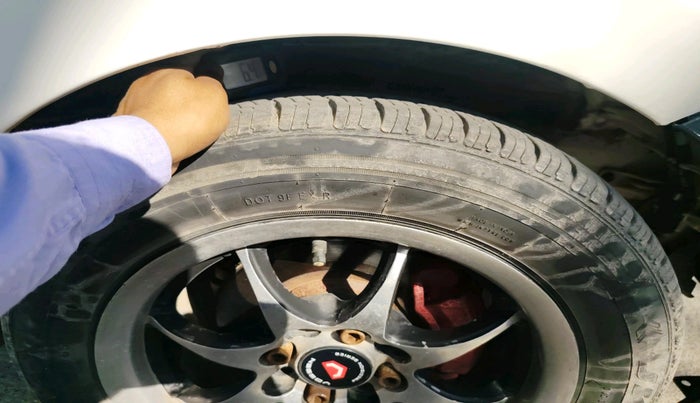 2017 Hyundai XCENT PRIME T VTVT  PLUS, CNG, Manual, 1,31,925 km, tyre