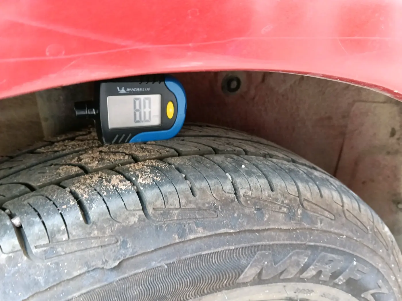 2015 Maruti Celerio VXI AMT, Petrol, Automatic, 1,30,060 km, tyre