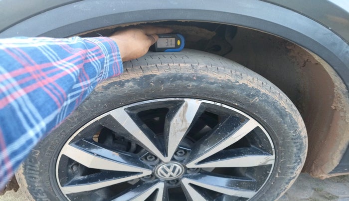 2019 Volkswagen T-ROC 1.5 TSI AT, Petrol, Automatic, 1,41,919 km, tyre