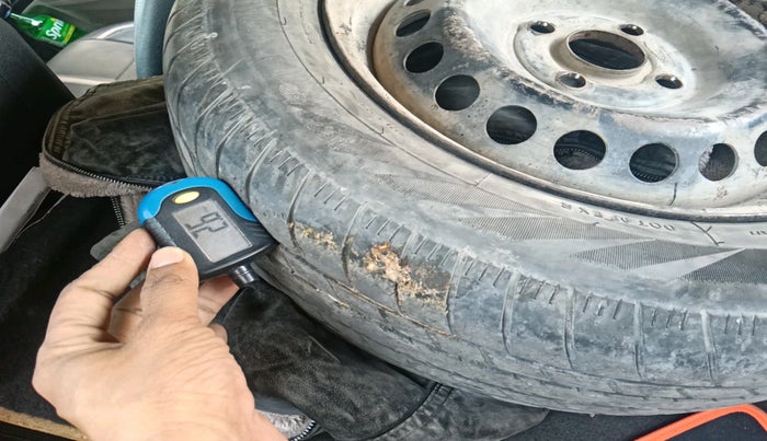 2016 Hyundai Grand i10 SPORTZ 1.2 KAPPA VTVT, CNG, Manual, 78,635 km, tyre